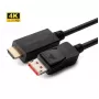 Microconnect MC-DP-HDMI-5004K Videokabel-Adapter 5 m DisplayPort Schwarz