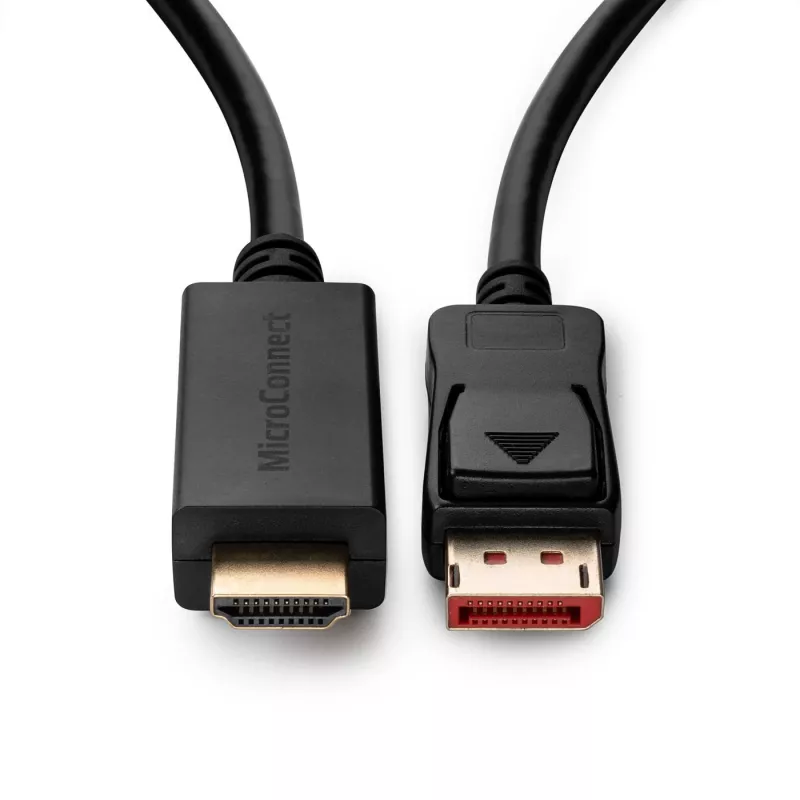 Microconnect MC-DP-HDMI-5004K Videokabel-Adapter 5 m DisplayPort Schwarz