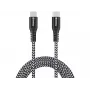 USB-C-Kabel Sandberg Survivor 2M 100W Schwarz Weiß