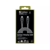 USB-C-Kabel Sandberg Survivor 2M 100W Schwarz Weiß
