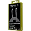 USB-C-Kabel Sandberg Survivor 2M 100W Schwarz Weiß