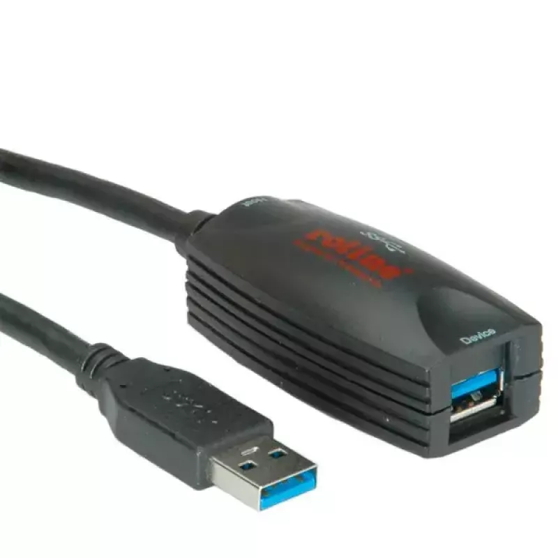 USB 3.0 Active Repeater Kabel ROLINE 12.04.1096 5 m