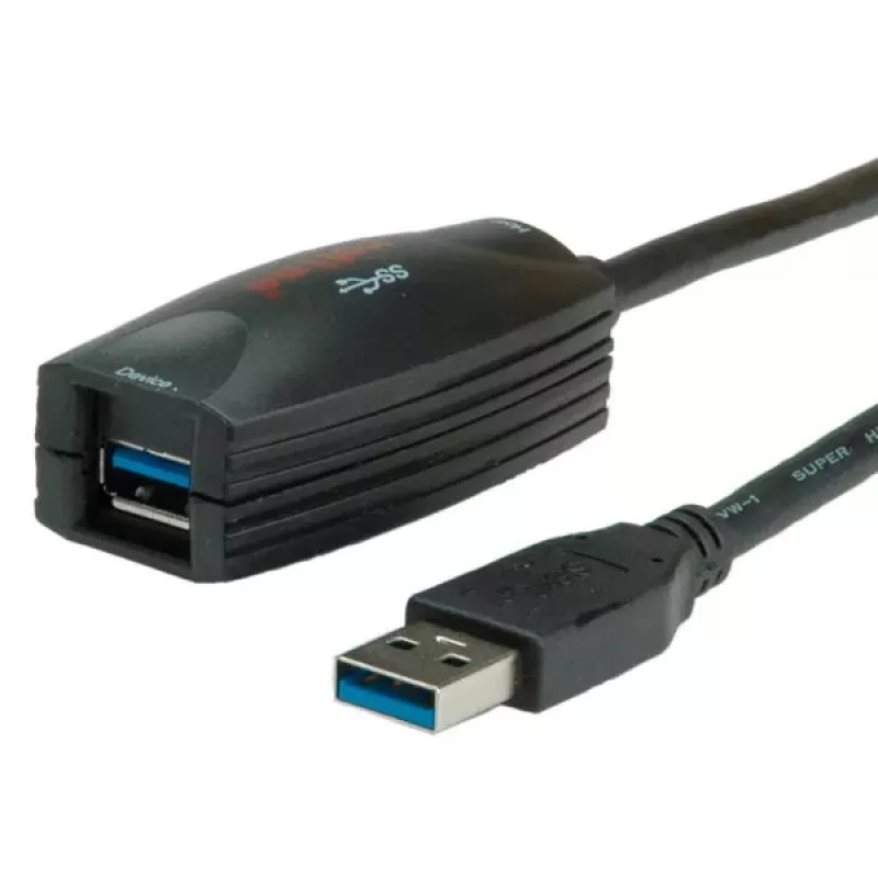 USB 3.0 Active Repeater Kabel ROLINE 12.04.1096 5 m