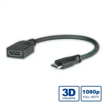 HDMI High Speed Kabel mit Ethernet ROLINE 11.04.5586