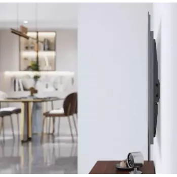 Manhattan TV- und Monitorhalterung, Wand, fest, flaches Profil, 1 Bildschirm, 32–55, Schwarz, VESA 75x75 bis 400x400 mm, max. 45 kg