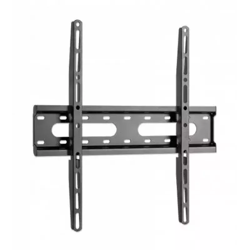 Manhattan TV- und Monitorhalterung, Wand, fest, flaches Profil, 1 Bildschirm, 32–55, Schwarz, VESA 75x75 bis 400x400 mm, max. 45 kg