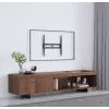 Manhattan TV- und Monitorhalterung, Wand, fest, flaches Profil, 1 Bildschirm, 32–55, Schwarz, VESA 75x75 bis 400x400 mm, max. 45 kg