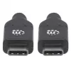 USB-C Kabel Manhattan USB2C5C2M 2m Stecker auf Stecker
