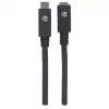 USB-C-Verlängerungskabel Manhattan 50cm Stecker auf Buchse