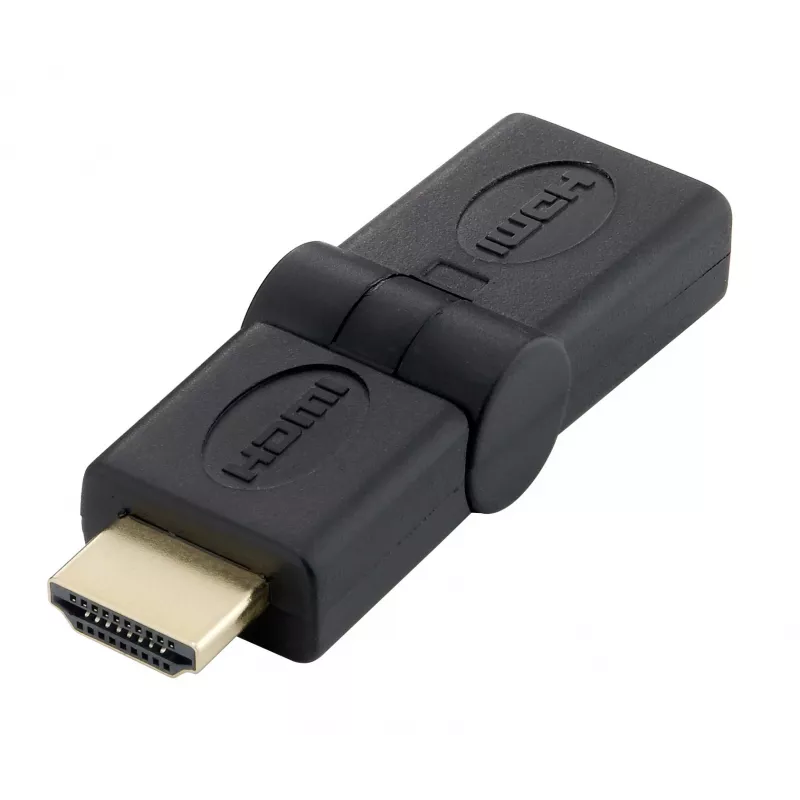 Folding HDMI Adapter Male to Female, Equip, 118911