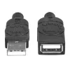USB-A auf USB-A Verlängerungskabel Manhattan USBEXTAA3BK