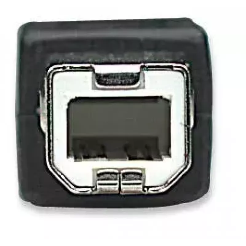 Manhattan USB-A auf USB-B Kabel, 0,5m, Stecker auf Stecker, 480 Mbit/s (USB 2.0), Hi-Speed USB, Schwarz, Lebenslange Garantie, Entspricht USB2HAB50CM