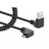 USB-A-auf-Micro-USB-Kabel Manhattan 356237 1 m Stecker auf Stecker Schwarz