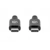 USB-C-Kabel Manhattan 5m aktiv Stecker auf Stecker 10 Gbit/s 3A Schwarz