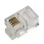 RJ10-Stecker LogiLink MP0017 Transparent