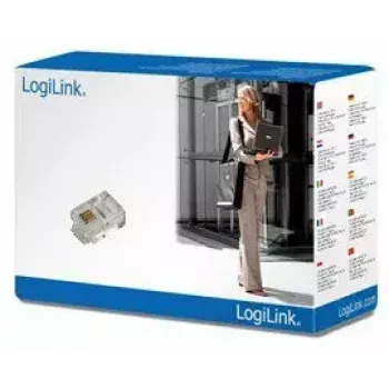 RJ11-Stecker LogiLink MP0018 Transparent