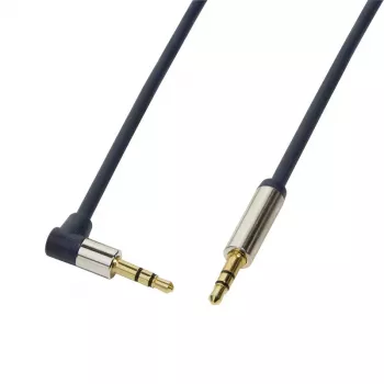 Audiokabel LogiLink 3,5mm - 3,5mm 0,5m Blau