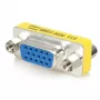 StarTech.com Slimline VGA HD15 Geschlechtsumwandler - F/F, VGA, VGA, Silber