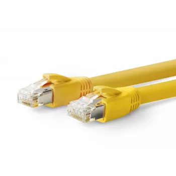 Vivolink PROCAT40 Netzwerkkabel Gelb 40 m Cat6a F/FTP (FFTP)
