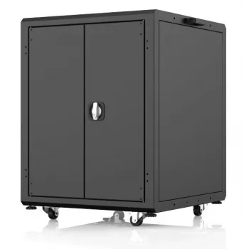 Rackmount-Schrank Lanview LVR16U7075BL-DCN-LAPTOP 16U für Laptops