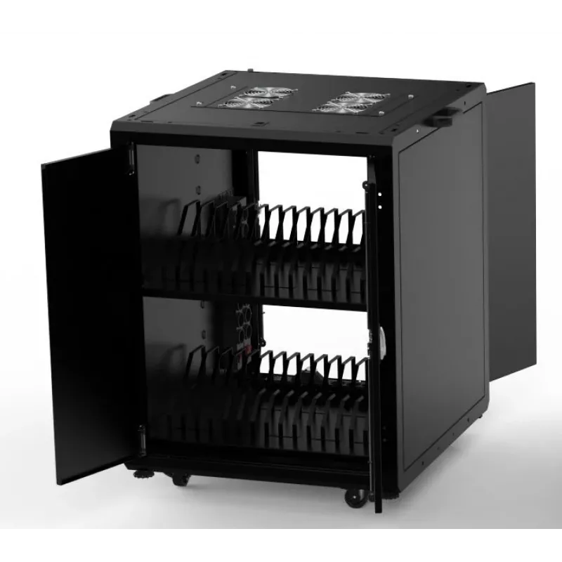 Rackmount-Schrank Lanview LVR16U7075BL-DCN-LAPTOP 16U für Laptops