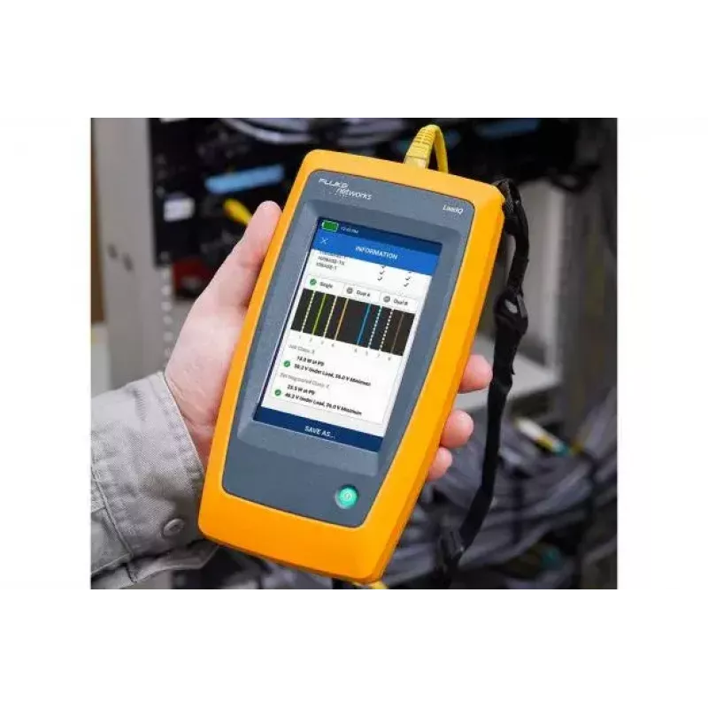 Fluke LinkIQ Netzwerktester Schwarz Blau Orange RJ-45 305 m