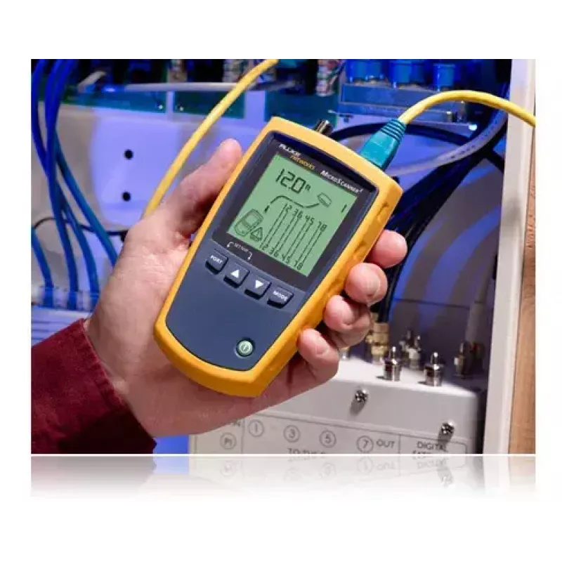 Kabeltester Fluke MicroScanner² Blau Gelb