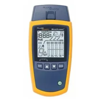Kabeltester Fluke MicroScanner² Blau Gelb