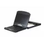 ATEN CL3800NW Rack-Konsole 47 cm (18,5 Zoll) 1920 x 1080 Pixel Metall, Kunststoff Schwarz 1U