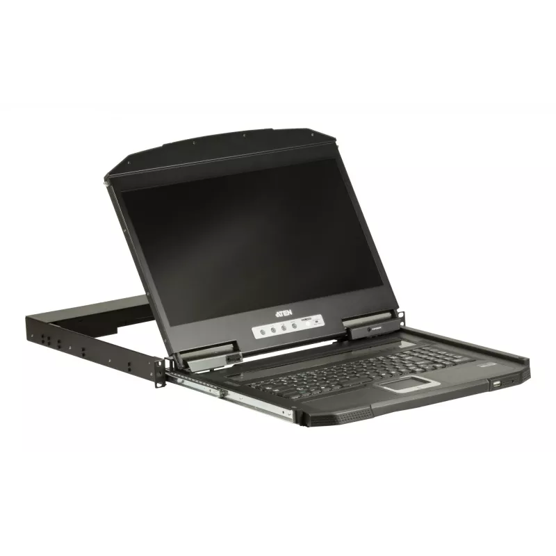 ATEN CL3100NX Rack-Konsole 47 cm (18,5 Zoll) Schwarz 1U