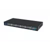 Lanview Unmanaged Switch LVN-1UMOUNT-48PORT-2SFP-1G — 48x RJ45 1G Ports, 2x SFP Uplinks