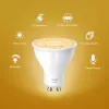 TP-Link Tapo Smart Wi-Fi Spotlight, dimmbar, 4er-Pack, Smart bulb, Wi-Fi, Weiß, 802.11b, 802.11g, Wi-Fi 4 (802.11n), GU10, Parabolic bulb