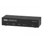 ATEN AT-VS0401, VGA, Metall, Schwarz, 65 m, 300 MHz, 1920 x 1440 Pixel