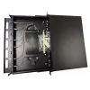 Lanview LVO-101010 Glasfaser-Schiebepanel ODF, LC SM OS2, 12 Fasern, 1HE