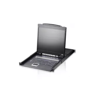 KVM-Switch ATEN CL1308N Rackmontage Schwarz PS/2 USB VGA 1U