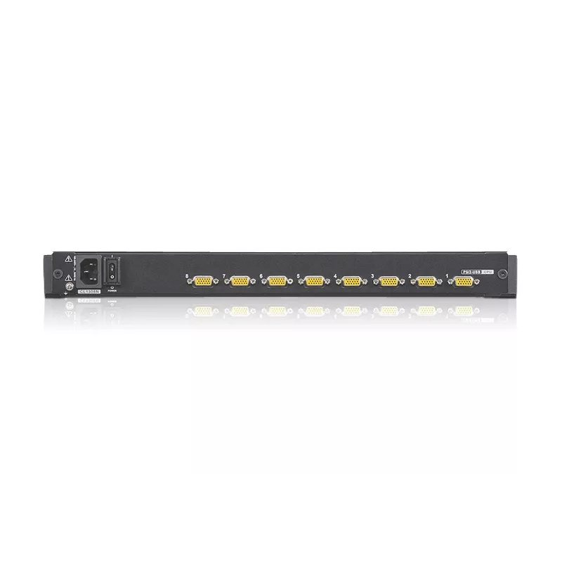 KVM-Switch ATEN CL1308N Rackmontage Schwarz PS/2 USB VGA 1U