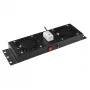 Rack-Zubehör Lanview RAF115BL-UK 1U 2 Lüfter Schwarz