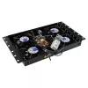 Rack-Zubehör Lanview RAF120BL-UK 1U 4 Lüfter Schwarz