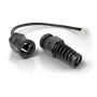 Netzwerkkabel QuWireless QRJ45 RJ-45 RJ-45 0,16 m Schwarz