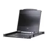 ATEN CL6700MW Rack-Konsole 43,9 cm (17,3 Zoll) 1920 x 1080 Pixel Metall Schwarz 1U