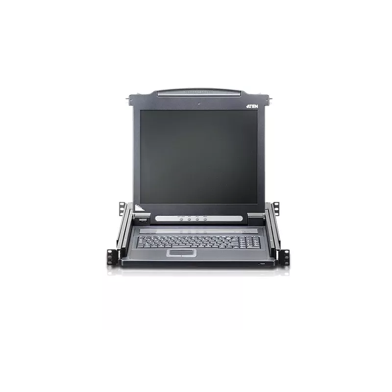 ATEN CL1000M-ATA-2XK07SGG Rack-Konsole 43,2 cm (17 Zoll) Schwarz 1U