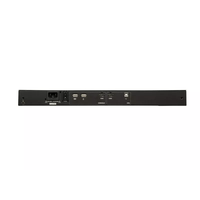 ATEN CL3700NW Rack-Konsole 47 cm (18.5 Zoll) 1920 x 1080 Pixel Metall, Kunststoff Schwarz 1U