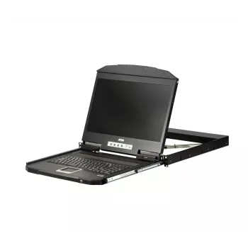 ATEN 1U kurze Tiefe USB HDMI Single Rail Voll