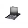 ATEN CL1308N Rack-Konsole 48,3 cm (19 Zoll) 1280 x 1024 Pixel Metall, Kunststoff Schwarz 1U