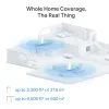 TP-Link AXE11000 Whole Home Mesh Wi-Fi 6E System, Weiß, Intern, Mesh-System, 600 m², Tri-Band (2,4 GHz / 5 GHz / 6 GHz), Wi-Fi 6E (802.11ax)