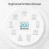 TP-Link AXE11000 Whole Home Mesh Wi-Fi 6E System, Weiß, Intern, Mesh-System, 600 m², Tri-Band (2,4 GHz / 5 GHz / 6 GHz), Wi-Fi 6E (802.11ax)