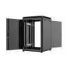 Rack-Schrank Lanview RDL16U66BL 16U Schwarz 600 kg IP20