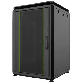 Rack-Schrank Lanview RDL16U66BL 16U Schwarz 600 kg IP20