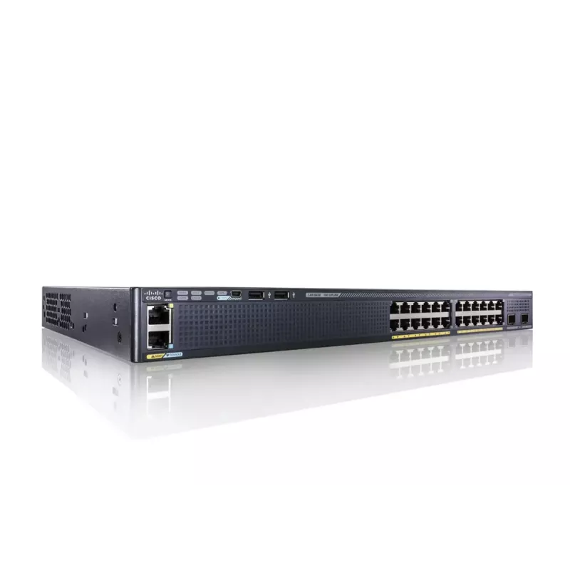 Managed Switch Cisco WS-C2960X-24TS-L L2/L3 Gigabit Ethernet 24 Ports