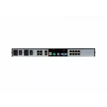 ATEN 8-Port 2-Bus CAT5e/6 KVM over IP Switch, LUC (Laptop USB Console), mit Audio & Virtual Media Support